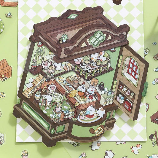 Varázsszekrény - matricajelenet Simno 1 darabos kirakó puzzle (SN-6941776319863) - puzzlegarden