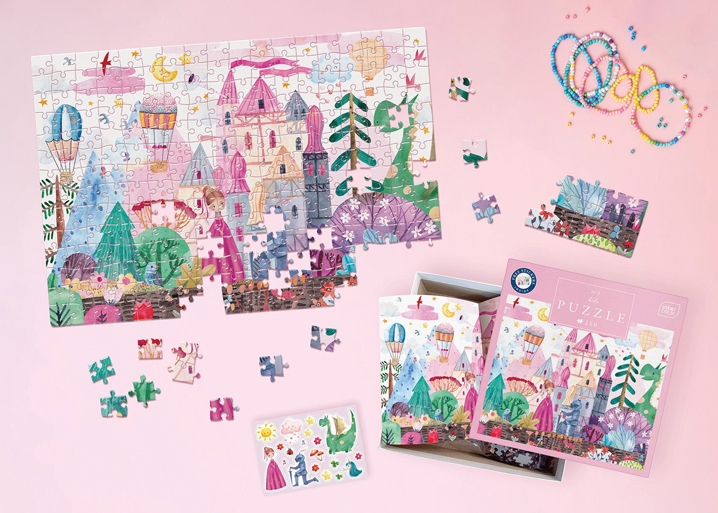 Várkastély Interdruk 250 darabos kirakó puzzle (ID-PUZ250KC) - puzzlegarden