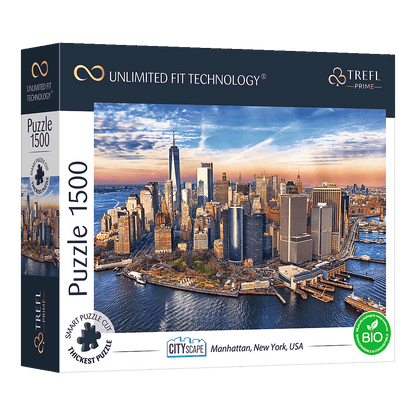 Városkép: Manhattan, New York, USA Trefl 1500 darabos kirakó puzzle (TR-26189) - puzzlegarden