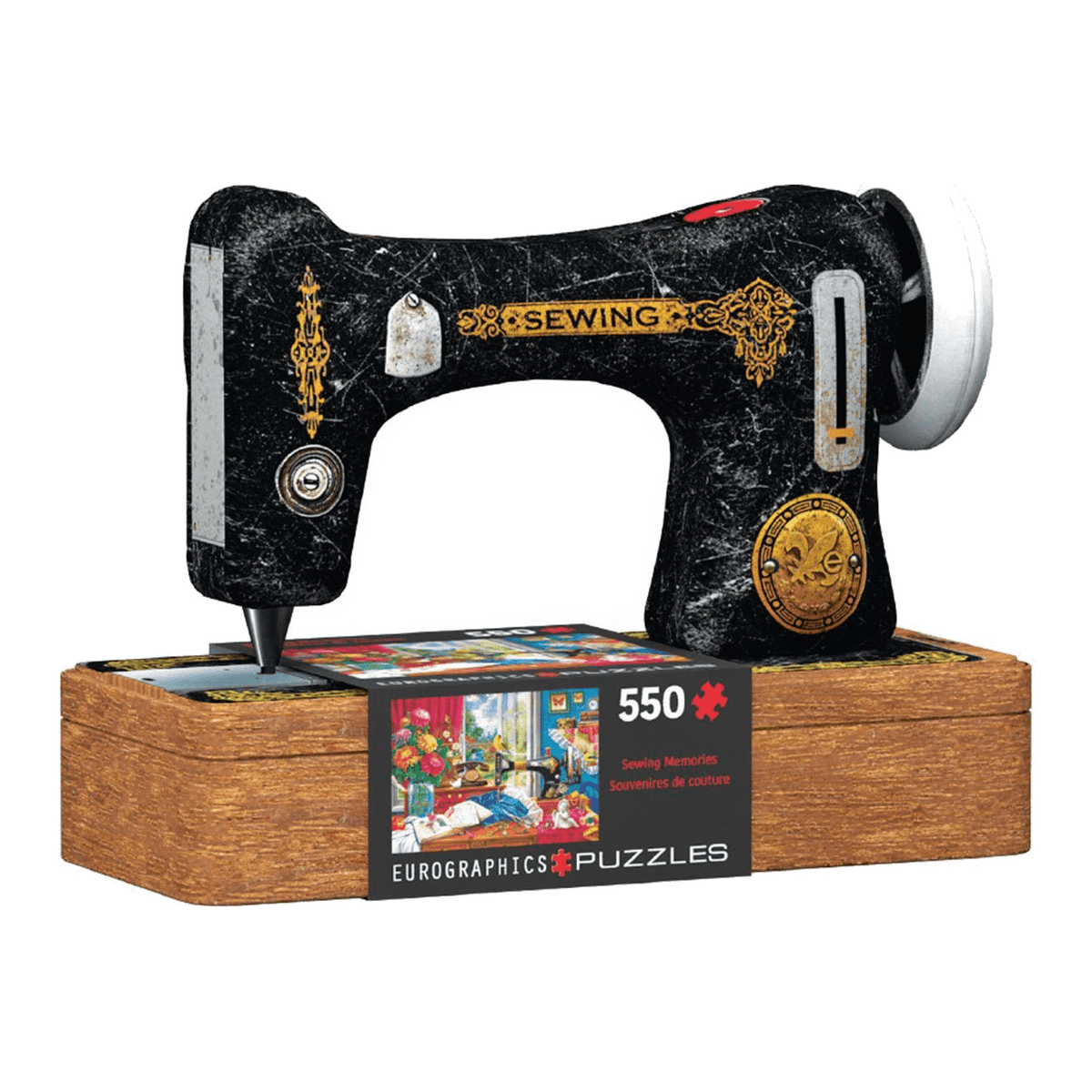 Varrógép – fémdobozban Eurographics 550 darabos kirakó puzzle (EUR-8551-5861) - puzzlegarden