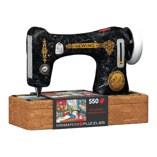 Varrógép – fémdobozban Eurographics 550 darabos kirakó puzzle (EUR-8551-5861) - puzzlegarden