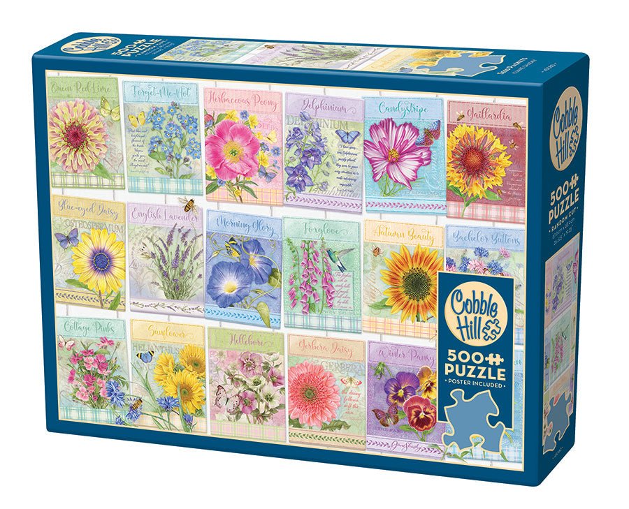 Vetőmagcsomagok Cobble Hill 500 darabos kirakó puzzle (CH - 45080 625012450805) - puzzlegarden