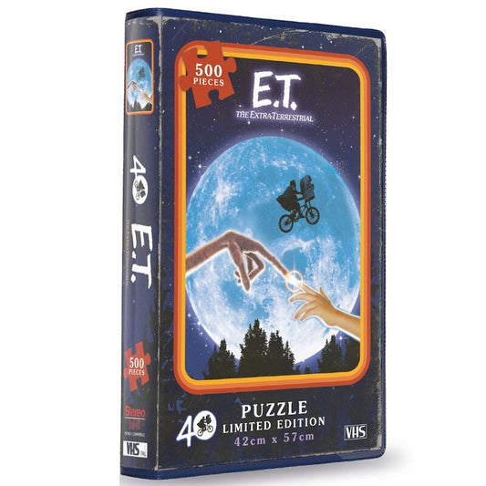 VHS Kollekció - E.T. a Földönkívüli SD-Toys 500 darabos kirakó puzzle (SD-VHSET 8435450255908) - puzzlegarden