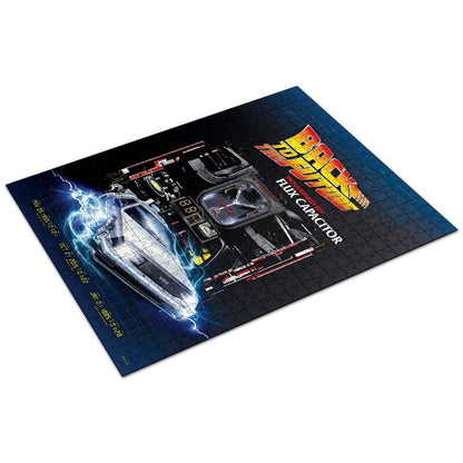 VHS Kollekció - Vissza a Jövőbe SD-Toys 500 darabos kirakó puzzle (SD-VHSBTTF 8435450255878) - puzzlegarden