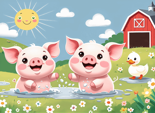 Vidám falusi élet Trefl 30 darabos kirakó puzzle (TR-18334) - puzzlegarden
