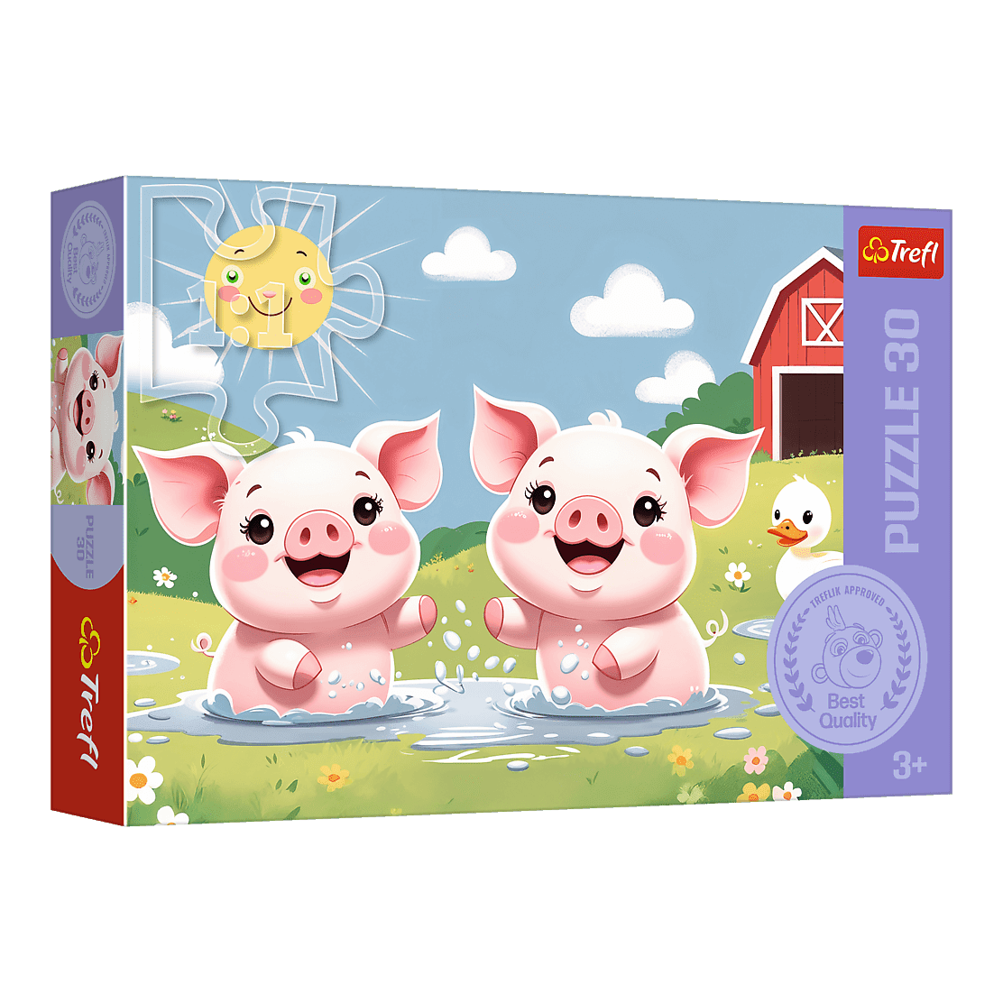 Vidám falusi élet Trefl 30 darabos kirakó puzzle (TR-18334) - puzzlegarden