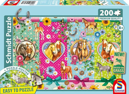 Vidám Lovacskák Schmidt Spiele 200 darabos kirakó puzzle (SCH-56538) - puzzlegarden