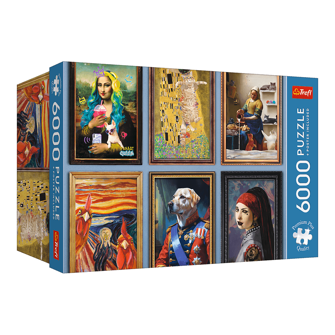 Vidám művészeti kollekció Trefl 6000 darabos kirakó puzzle (TR-81048) - puzzlegarden