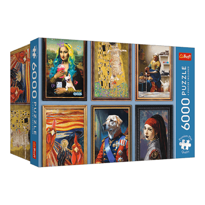 Vidám művészeti kollekció Trefl 6000 darabos kirakó puzzle (TR-81048) - puzzlegarden