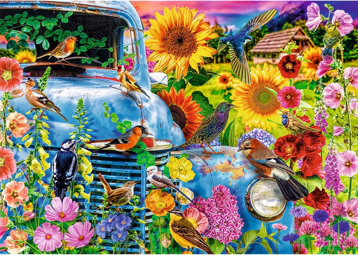 Vidéki Élet: Énekesmadarak Trefl 1000 darabos kirakó puzzle (TR-10848) - puzzlegarden