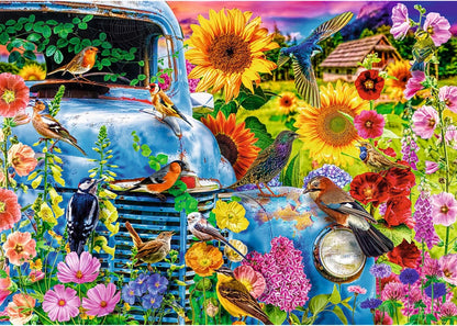 Vidéki Élet: Énekesmadarak Trefl 1000 darabos kirakó puzzle (TR-10848) - puzzlegarden