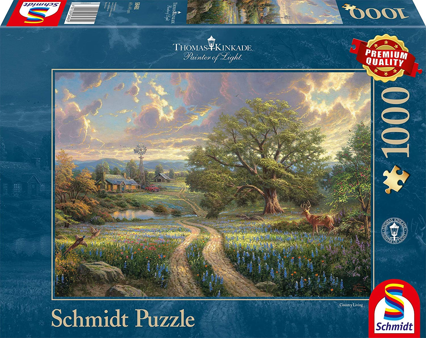 Vidéki Élet Schmidt 1000 darabos kirakó puzzle (SCH-58461 4001504584610) - puzzlegarden