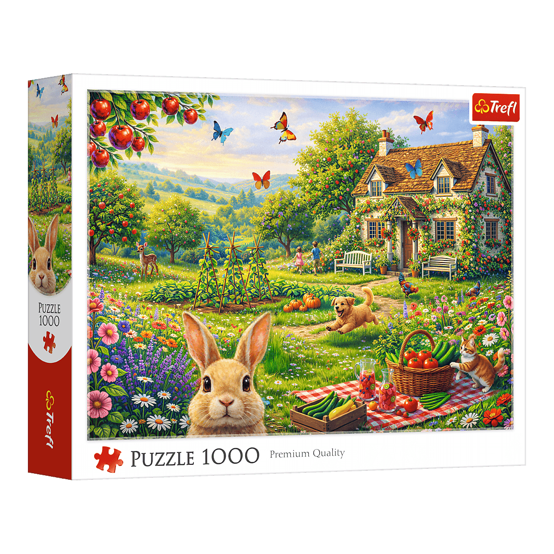 Vidéki házikó Trefl 1000 darabos kirakó puzzle (TR-10995) - puzzlegarden