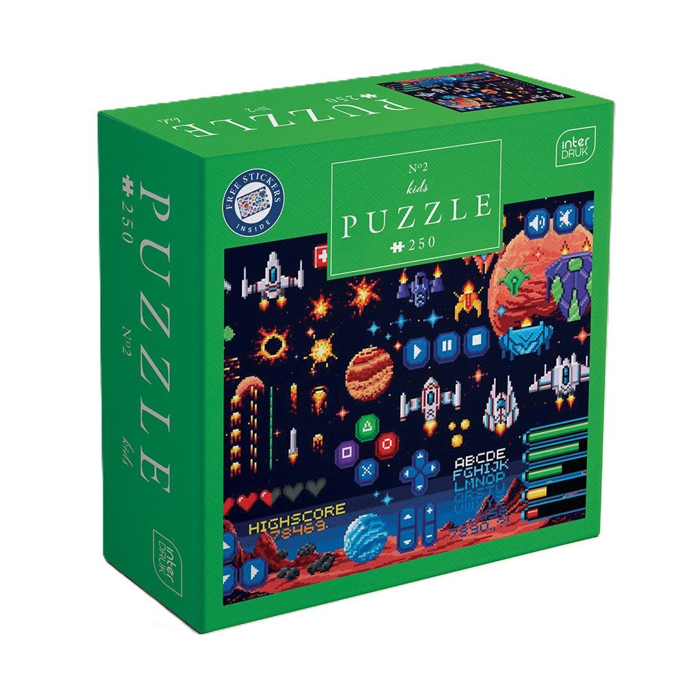 Videójáték Interdruk 250 darabos kirakó puzzle (ID-PUZ250KG) - puzzlegarden