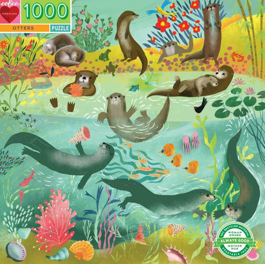 Vidrák Eeboo 1000 darabos kirakó puzzle (EB-PZTOTR 689196509995) - puzzlegarden