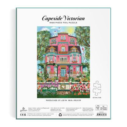 Viktoriánus ház - aranyfóliás Galison 1000 darabos kirakó puzzle (GA-9780735384675) - puzzlegarden