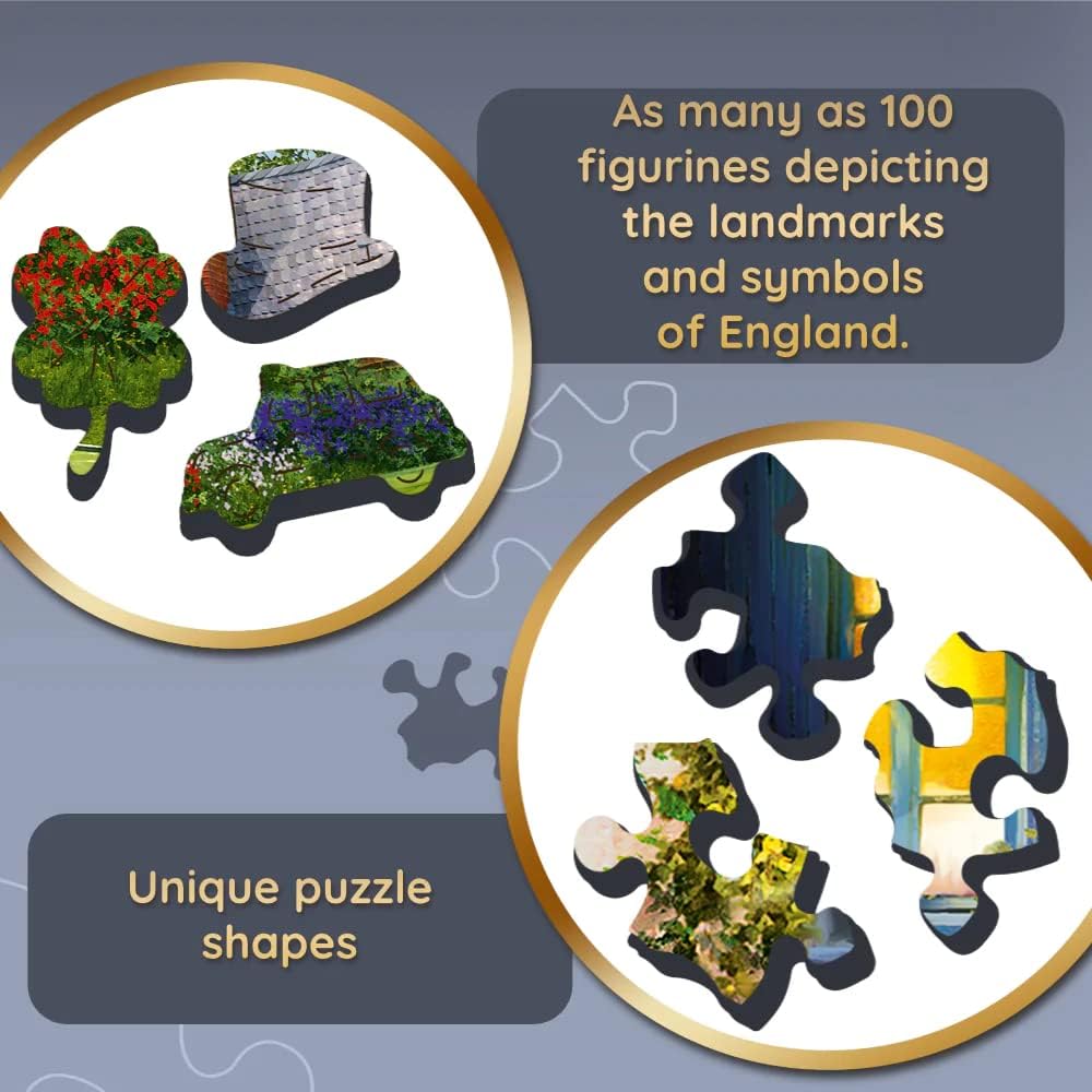 Viktoriánus Ház - Fa kirakó Trefl Wood Craft 1000 darabos kirakó puzzle (TR-20145) - puzzlegarden