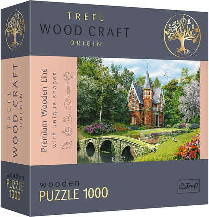 Viktoriánus Ház - Fa kirakó Trefl Wood Craft 1000 darabos kirakó puzzle (TR-20145) - puzzlegarden