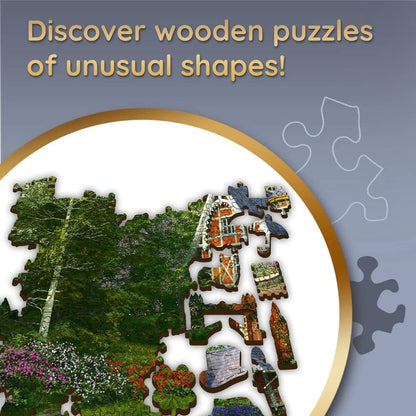 Viktoriánus Ház - Fa kirakó Trefl Wood Craft 1000 darabos kirakó puzzle (TR-20145) - puzzlegarden