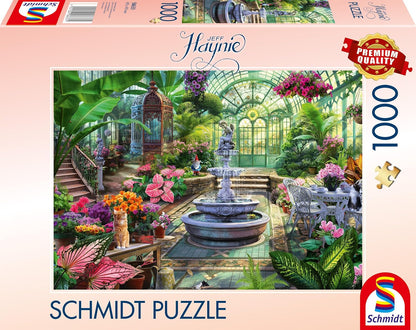Viktoriánus üvegház Schmidt Spiele 1000 darabos kirakó puzzle (SCH - 58633) - puzzlegarden
