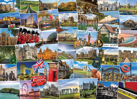 Világjáró - Egyesült Királyság Eurographics 1000 darabos kirakó puzzle (EUR - 6000 - 5464) - puzzlegarden