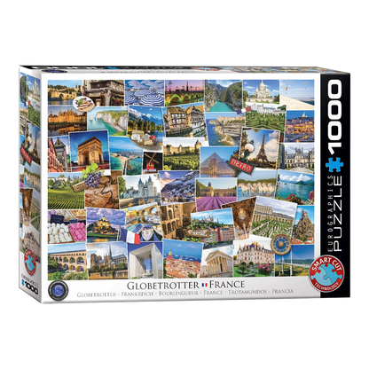 Világjáró - Franciaország Eurographics 1000 darabos kirakó puzzle (EUR-6000-5466) - puzzlegarden