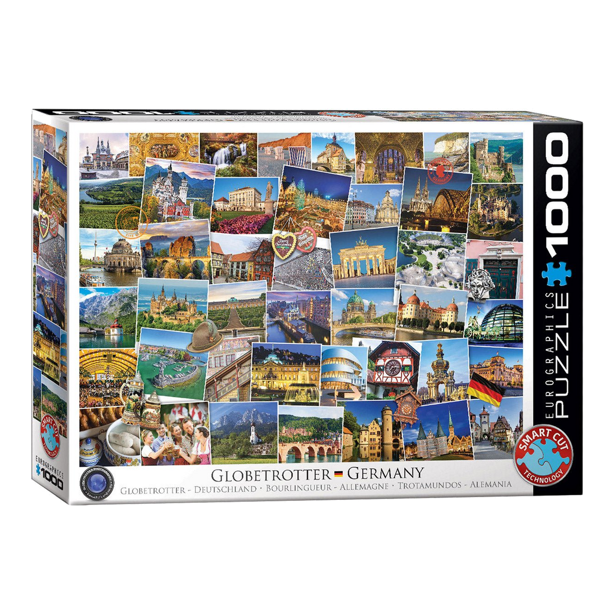Világjáró - Németország Eurographics 1000 darabos kirakó puzzle (EUR-6000-5465) - puzzlegarden