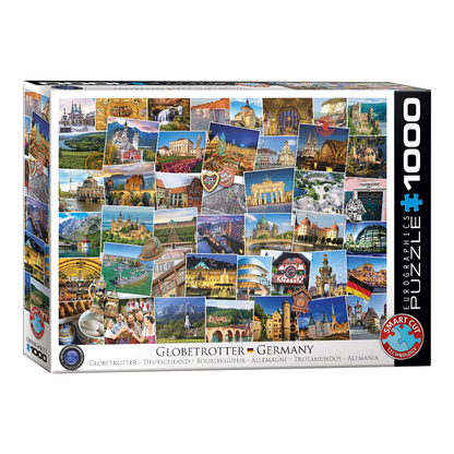 Világjáró - Németország Eurographics 1000 darabos kirakó puzzle (EUR-6000-5465) - puzzlegarden