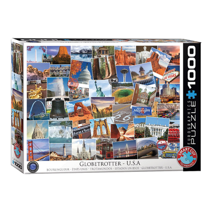 Világjáró - USA Eurographics 1000 darabos kirakó puzzle (EUR-6000-0750) - puzzlegarden
