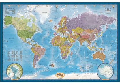 Világtérkép Eurographics 5000 darabos kirakó puzzle (EUR-8520-5890) - puzzlegarden
