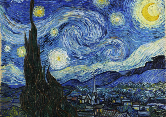 Vincent Van Gogh - Csillagos Éj Grafika 2000 darabos kirakó puzzle (GR-F-30084 3663384300844) - puzzlegarden