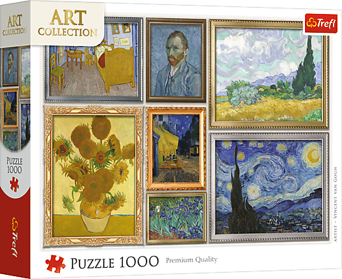 Vincent van Gogh kollekció Trefl 1000 darabos kirakó puzzle (TR-10973) - puzzlegarden