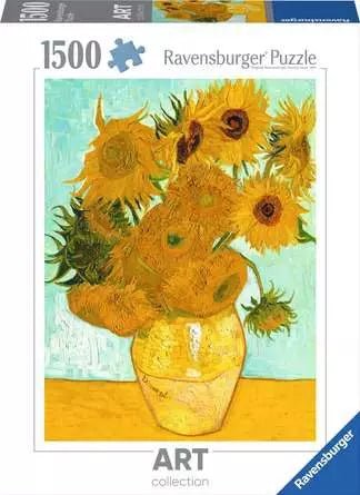 Vincent van Gogh - Napraforgók Ravensburger 1500 darabos kirakó puzzle (RA-12000078) - puzzlegarden