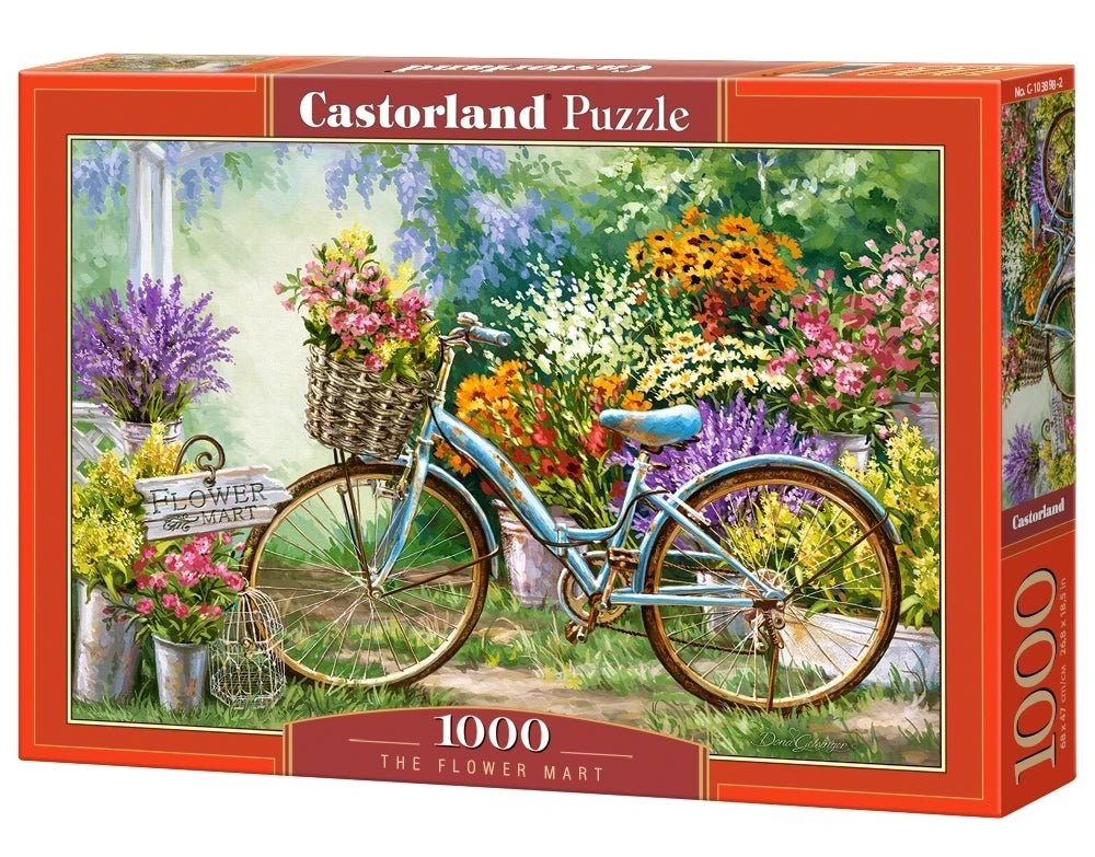 Virágárus Castorland 1000 darabos kirakó puzzle (C-103898 5904438103898) - puzzlegarden