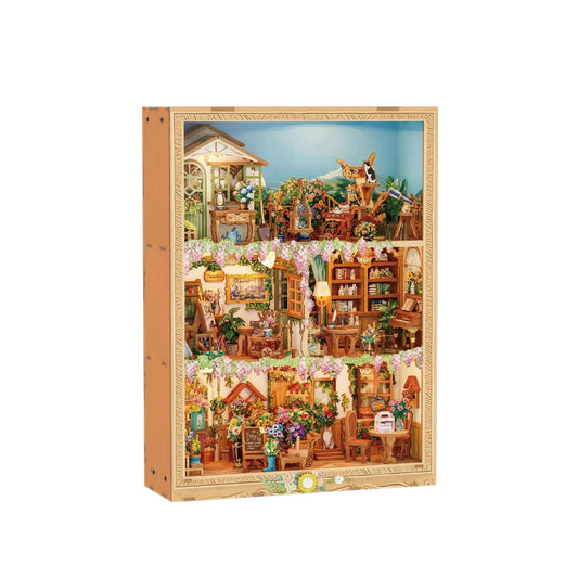 Virágba Borult Otthon – Keretes Miniatűr Tonecheer 454 darabos kirakó puzzle (TC-TQ455) - puzzlegarden