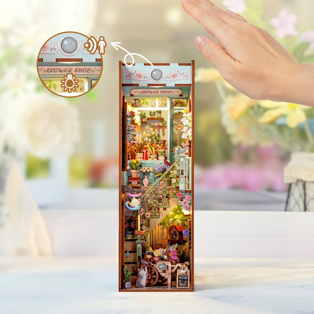 Virágbolt Könyvkuckó Tonecheer 288 darabos kirakó puzzle (TC-TQ141) - puzzlegarden