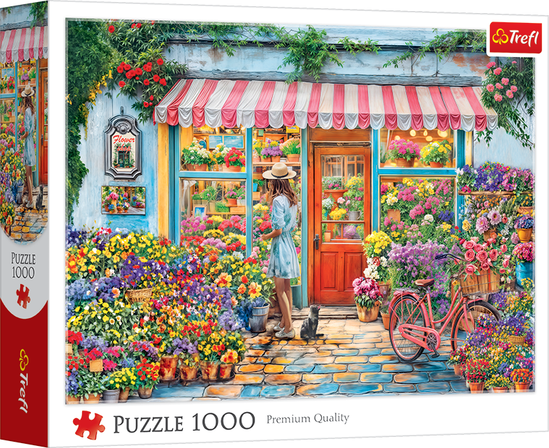 Virágbolt Trefl 1000 darabos kirakó puzzle (TR-10981) - puzzlegarden