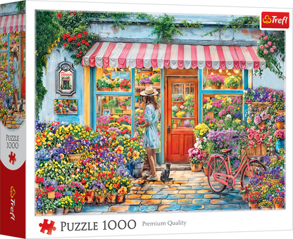 Virágbolt Trefl 1000 darabos kirakó puzzle (TR-10981) - puzzlegarden
