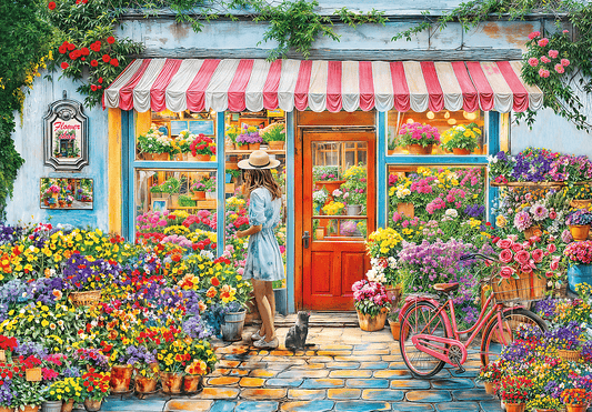 Virágbolt Trefl 1000 darabos kirakó puzzle (TR-10981) - puzzlegarden