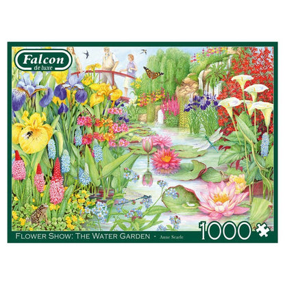 Virágkiállítás: A vízikert Falcon 1000 darabos kirakó puzzle (FA-11282) - puzzlegarden