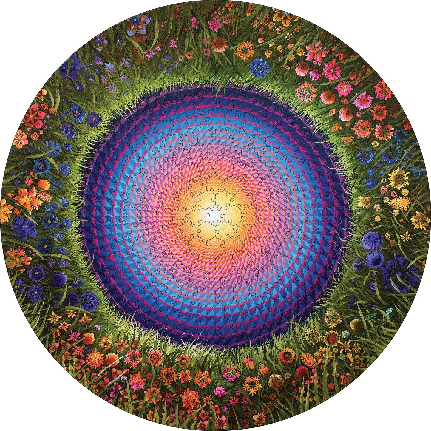 Virágmandala Pomegranate 500 darabos kirakó puzzle (POM - JC007 9781087510316) - puzzlegarden