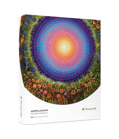 Virágmandala Pomegranate 500 darabos kirakó puzzle (POM - JC007 9781087510316) - puzzlegarden