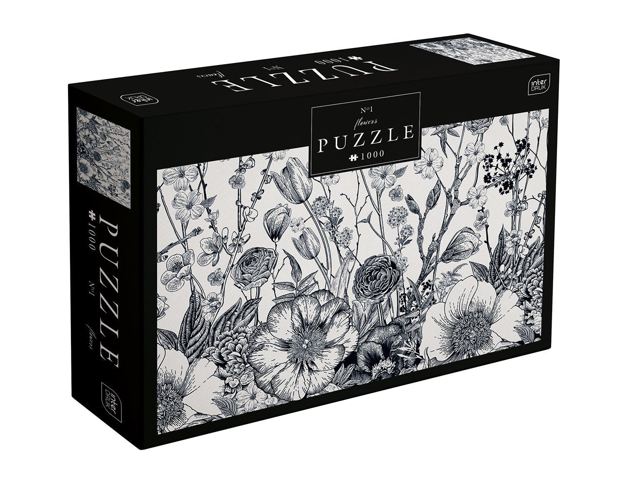Virágok 1 Interdruk 1000 darabos kirakó puzzle (ID-PUZ1000FLO1) - puzzlegarden