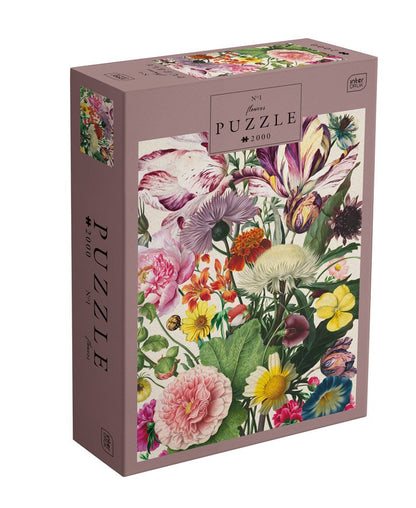 Virágok 1 Interdruk 2000 darabos kirakó puzzle (ID-PUZ2000FLO1) - puzzlegarden