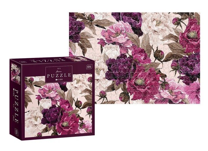 Virágok 1 Interdruk 500 darabos kirakó puzzle (ID-PUZ500FLO1) - puzzlegarden
