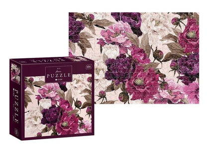 Virágok 1 Interdruk 500 darabos kirakó puzzle (ID-PUZ500FLO1) - puzzlegarden