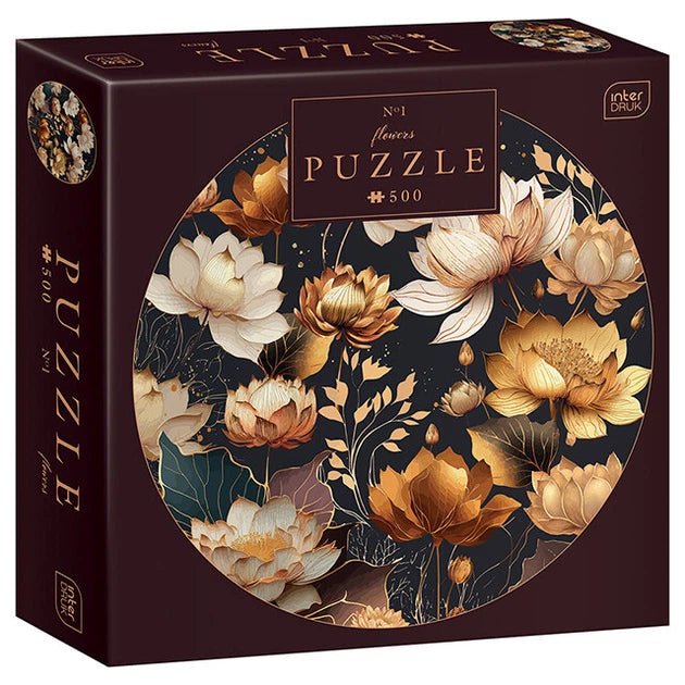 Virágok 1 Interdruk 500 darabos kirakó puzzle (ID-PUZ500RF1) - puzzlegarden