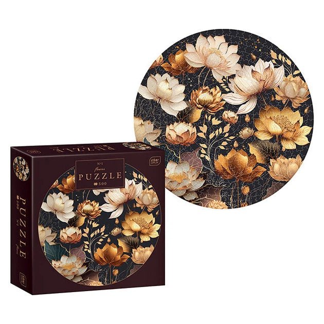 Virágok 1 Interdruk 500 darabos kirakó puzzle (ID-PUZ500RF1) - puzzlegarden