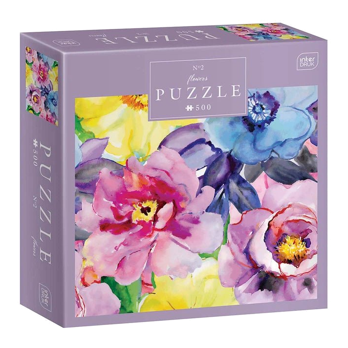 Virágok 2 Interdruk 500 darabos kirakó puzzle (ID-5902277326034) - puzzlegarden