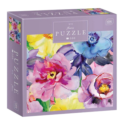 Virágok 2 Interdruk 500 darabos kirakó puzzle (ID-5902277326034) - puzzlegarden